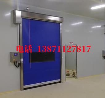 自动门拉链密封快速卷帘门